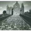 Dave Clough: Tully Castle, Ilford Art 300 Paper, in Dektol